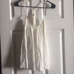 O'neill White Flowy Tank